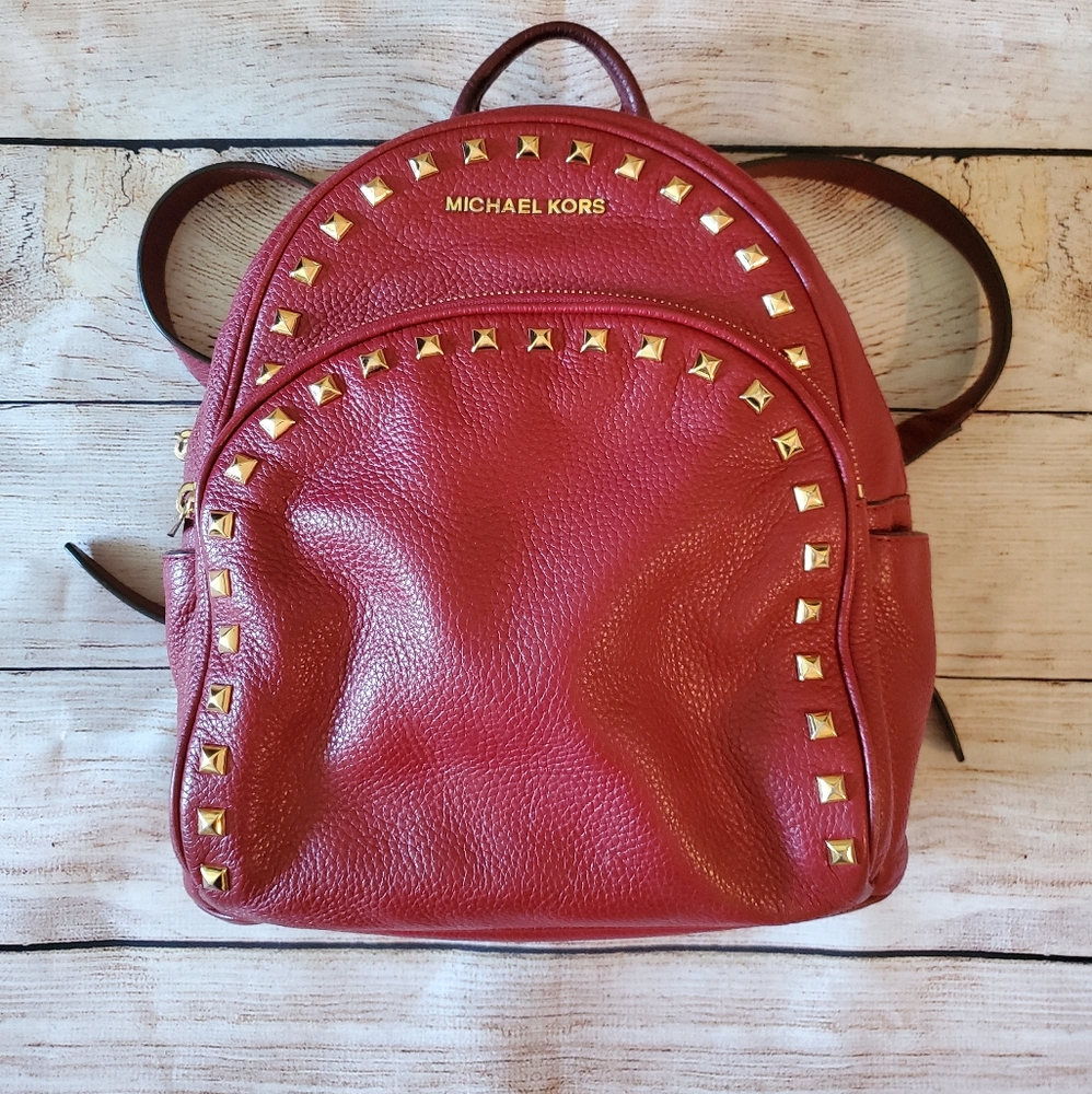 Michael Kors Abbey Medium With Stud Backpack